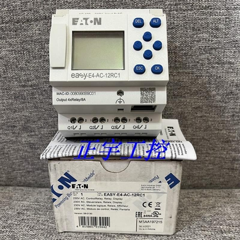 EATON伊顿编程控制器EASY-E4-UC-12RC1 EASY-E4-AC-12RC1 询价