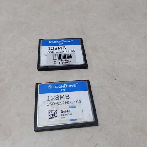 128MB SILICONDRIVE 工业级CF卡128MB SSD-C12MI-3100实图议价！