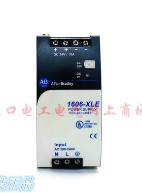 原装AB罗克韦尔电源1606-XLE240EE输入200-220V输DC24V 10A