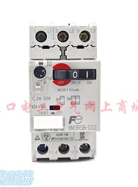 全新日本富士Fe马达保护器BM3RSB-032 24-32A开关原装议价
