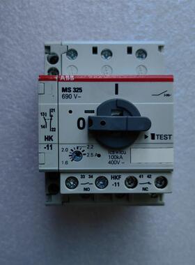 正品ABB电动机马达保护器 MS325-1/2.5/4/6.3/9/12/16/20/25 现货