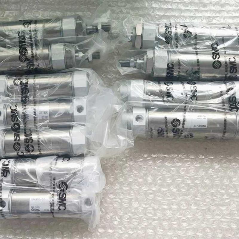 全新 SMC气缸CDM2BZ32-50Z  CDM2B32-75Z 带金属绑带+磁开关安