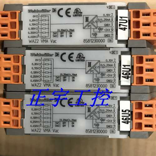 正品 魏德米勒 信号隔离器 WAZ 2VMA VAC 8581230000 议价