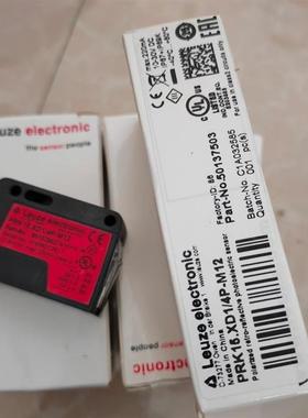 LEUZE劳易测PRK15.XD1/4P-M12 50137503传感器全新原装正品现货