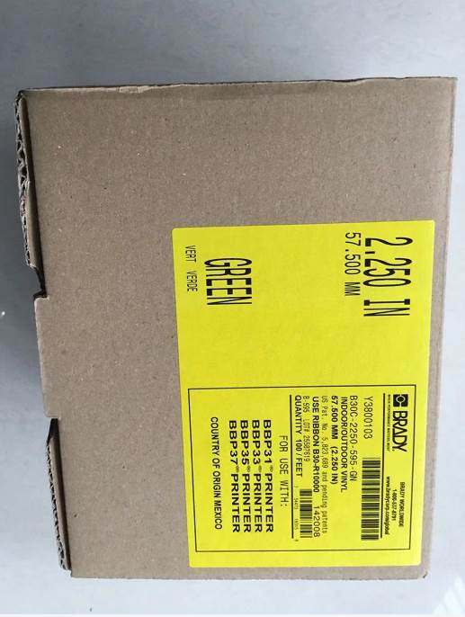 贝迪brady b30c-2250-595-gn b30c-2250-595-rd b30c-2250-595-gn