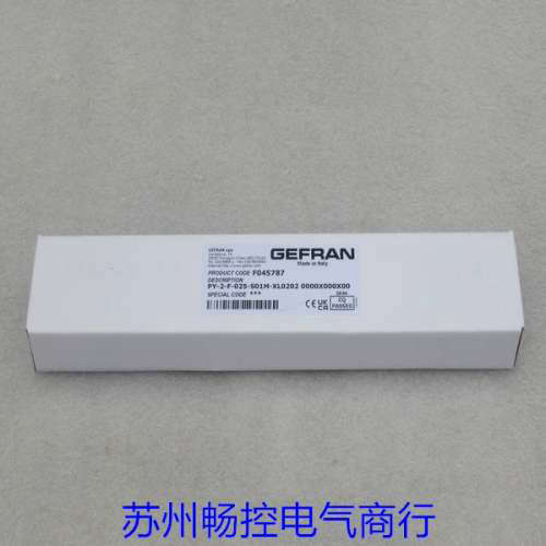 GEFRAN杰弗伦位移传感器PY-2-F-025-S01M-XL0202 F045787议价