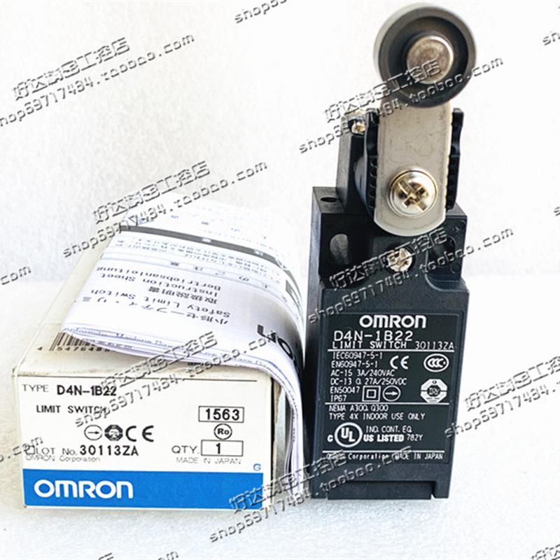 原装欧姆* 限位开关 行程开关 D4N-1B22 现货 D4N-1B22