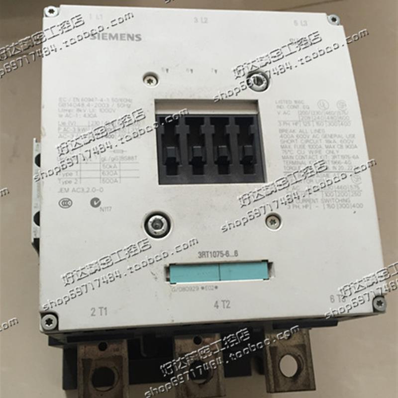 原装正品 SIEMENS西门子接触器 3RT1075-6AP36 220VAC 现货正品