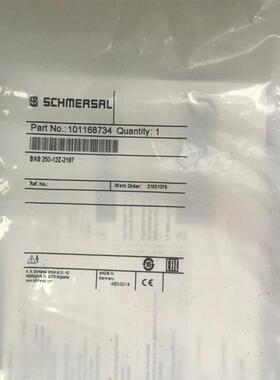 全新SCHMERSAL施迈赛安全开关BNS 250-12Z-2187  BPS 250正品现货