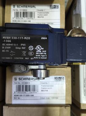 MV8H 330-11Y-M20-1366施迈赛限位开关全新原装正品现货