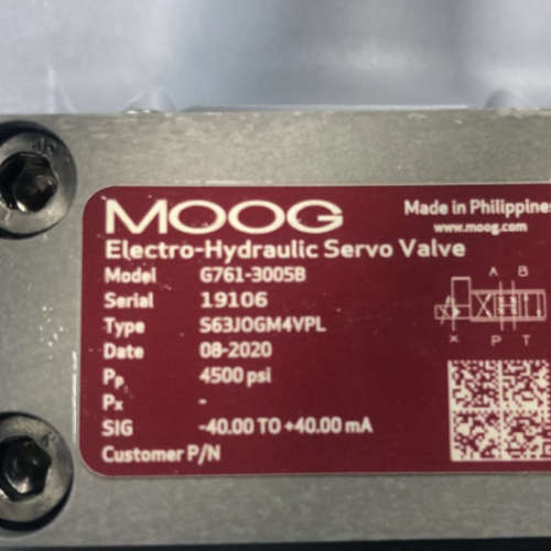 MOOG D636-265-0001伺服阀HYDAC 303528060 R 010 P/HG滤芯议价