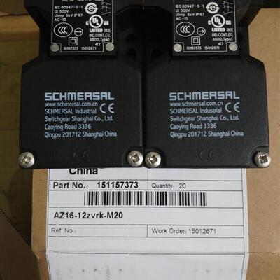 AZ 16-12ZVRK-M20施迈赛门开关全新原装现货假一赔十