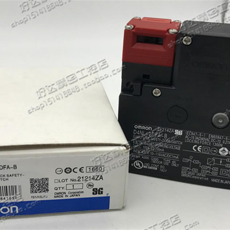 D4NL-1DFA-B D4NL-2DFA-B D4NL-4DFA- B欧姆龙安全开关 现货正品