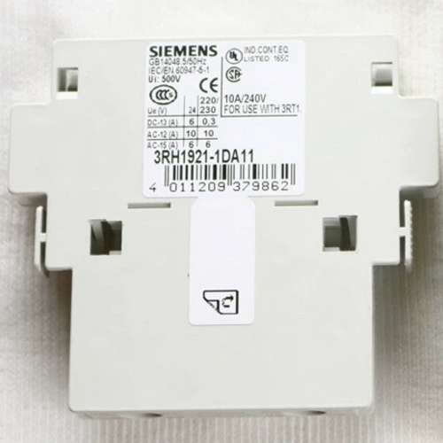 3RH1921-2DA11/1DA11/1EA11 1921-1EA02/1EA20/2DA11 1CA01/1CA10