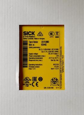 西克sick安全继电器 UE410-MM3 全新原装正品现货6034482