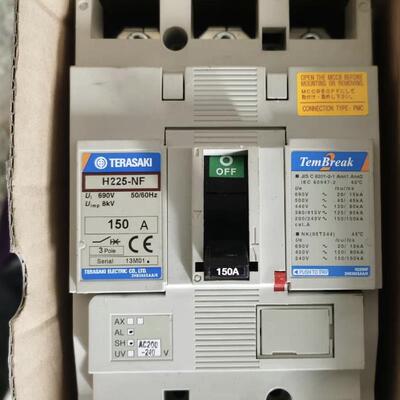 TERASAKI高分段船用断路器H100-NF H225-NF 50 100 150 2询价