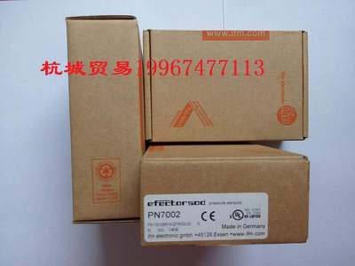 全新易福门IFM压力传感器 PN7001, PN7002, PN7009, PK6520