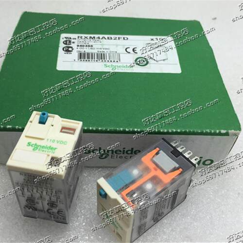 原装正品 施耐德 RXM2AB2FD 继电器 RXM4AB2FD DC110V 现货全新
