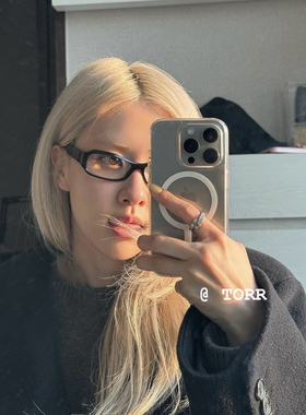 TORR｜朴彩英rose同款简约全包透明磁吸无线充手机壳适用于iphone14/15promax/13/12硅胶软壳保护套防摔