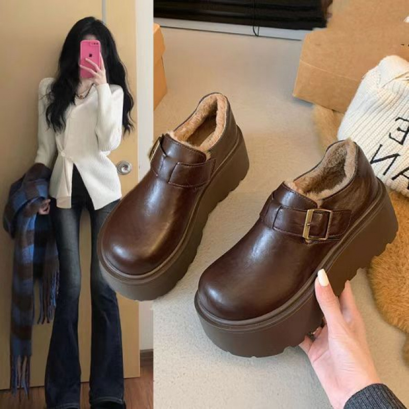 加厚小个子雪地靴女2025冬季新款