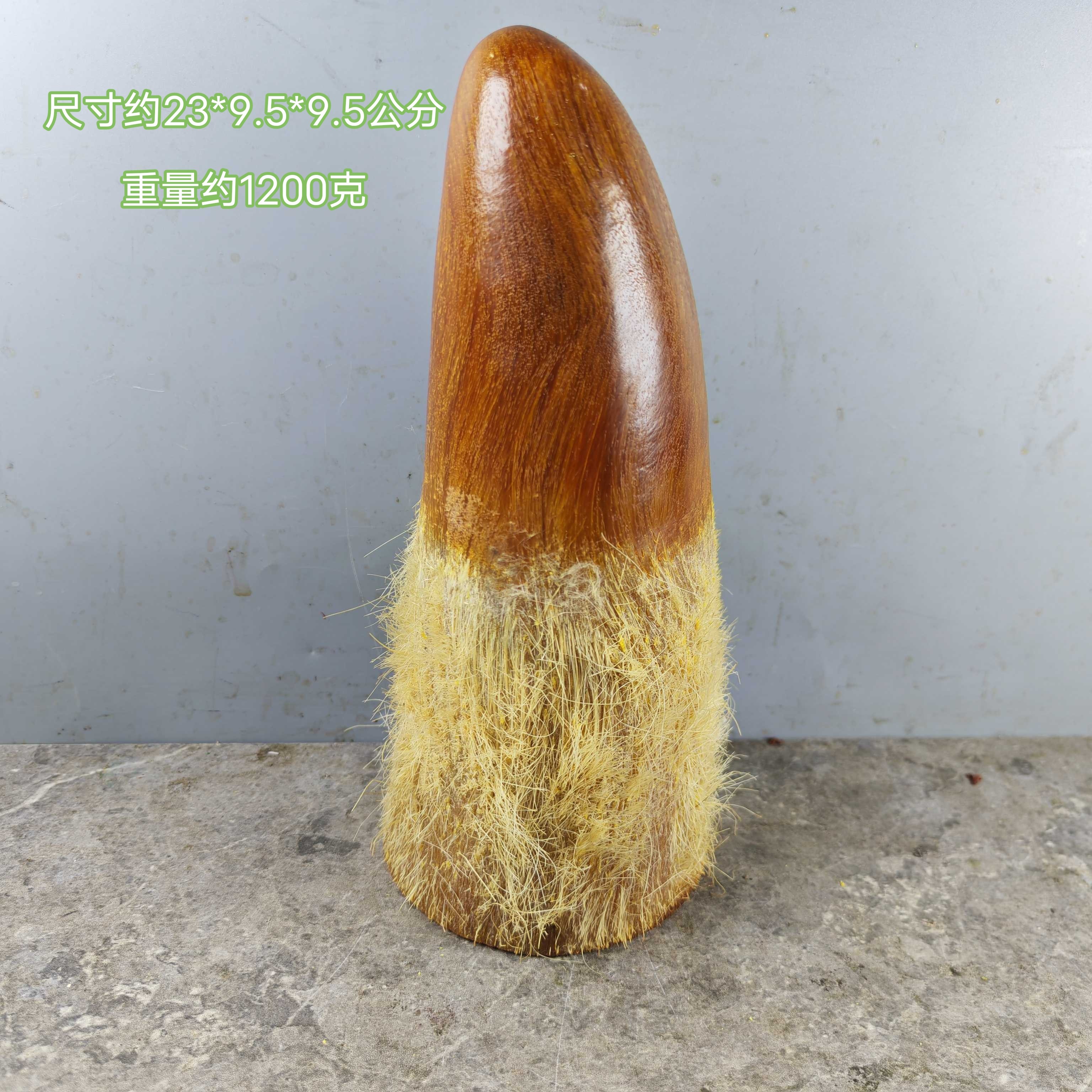 旧藏骨雕骨制品老牛角雕素骨刻摆件古玩杂项民俗仿古工艺品收藏