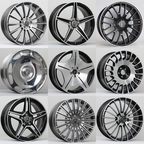 17 18 19寸旋压改装轮毂适用奔驰A级C200/GLC/E300/E级/S/GLB260