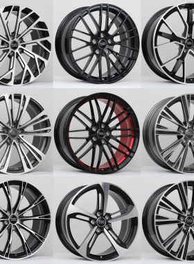 18寸17寸16奥迪A6L适用轮毂A4L/A5/A8/A3/Q5/Q3/TT/A7改装锻造