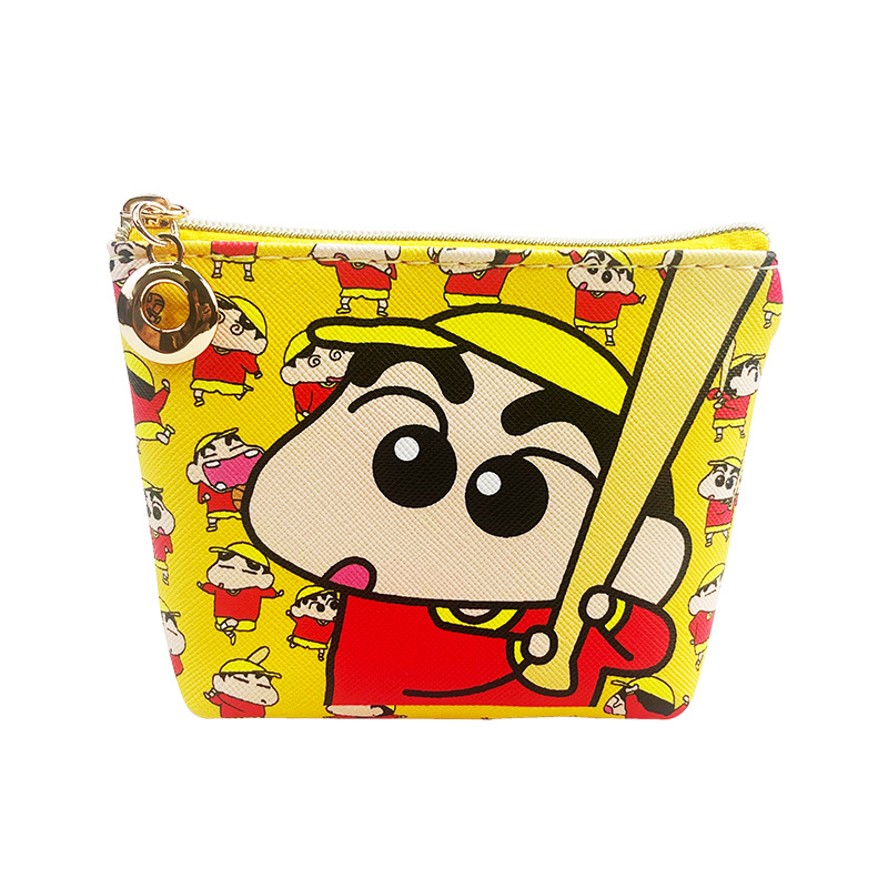 卡通时尚蜡笔小新女生银行卡硬币包零钱袋迷你可爱拉链创意小钱包