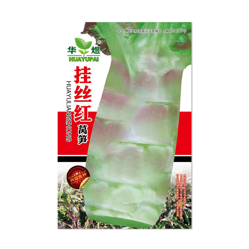 华煜挂丝红莴笋种子蔬菜种子
