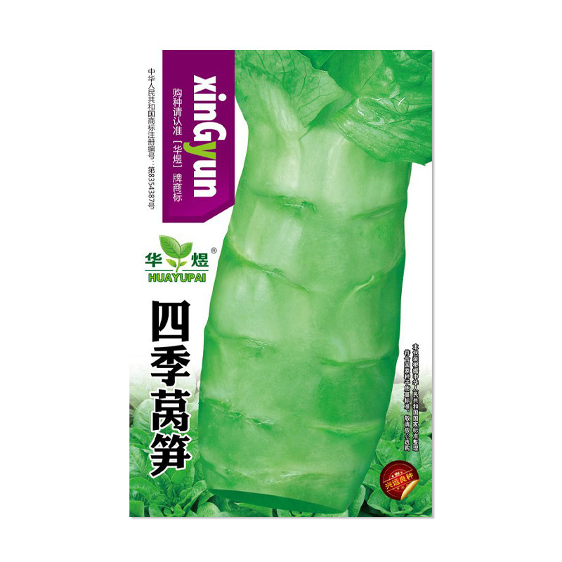华煜四季莴笋种子蔬菜种子
