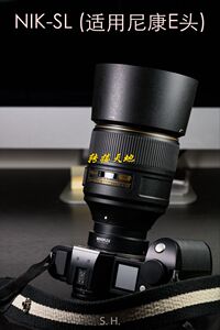 Novoflex NIK-SL 自动对焦转接环 适用尼康E镜头转接徕卡SL/SL2