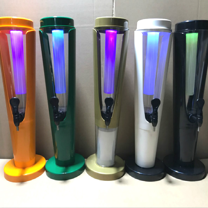 3升发光带冰柱酒炮啤酒桶