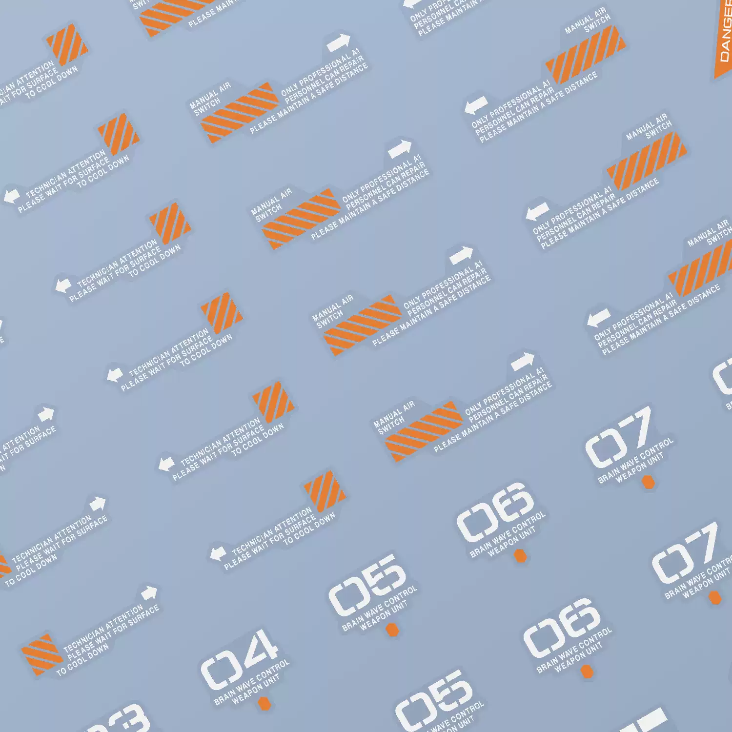 EVO Monster系列 1/100 高清通用水贴 T03 双色 意大利生产