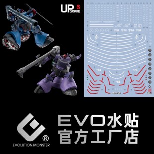 HGGQ大魔水贴 1/144 盖亚机 奥尔迪加机 夏利亚专用 G夸克斯 EVO
