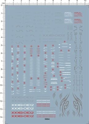 5994-Z130 MG Hell EW XXXG-01D2 MG地狱死神水贴