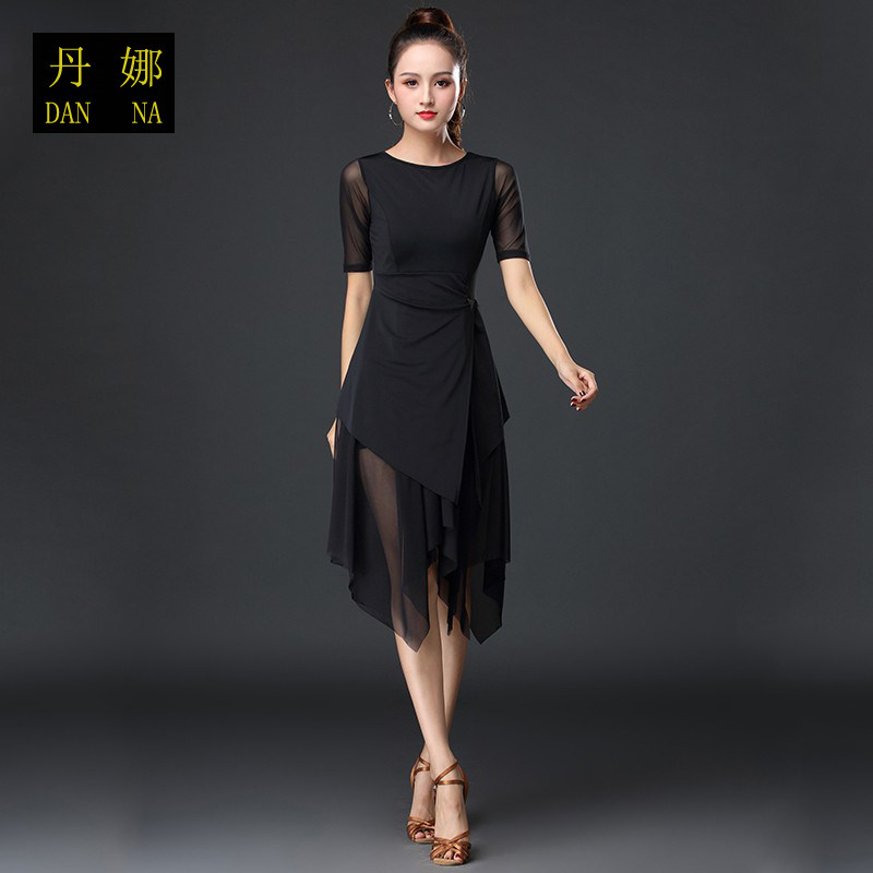 高端拉丁舞服女成人国标舞夏季