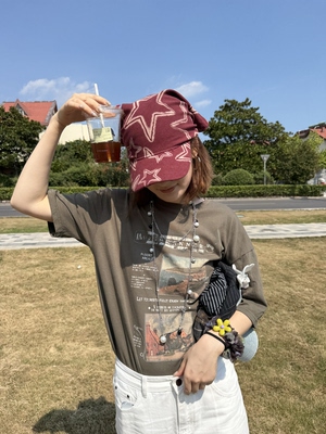 绑带头巾帽女春夏季遮阳甜酷包头鸭舌帽户外透气显脸小嘻哈帽子潮