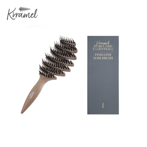 KRRAMEL猪鬃气垫按摩梳可水洗