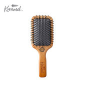 KRRAMEL梳子气垫梳按摩梳蓬松高颅顶防静电木梳美国进口全新升级