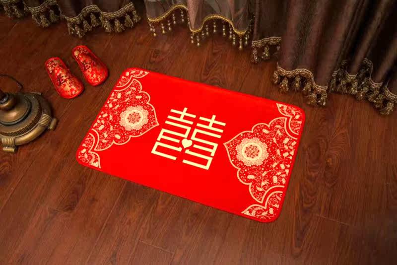 marry Marriage room Jubilation Mat door mat carpet fashion personality The door Mat non-slip Welcome water uptake door matin the Festive supplies/Gift , Other Festival Gifts  category - from Buy2taobao.com to provide professional Taobao agent buy service