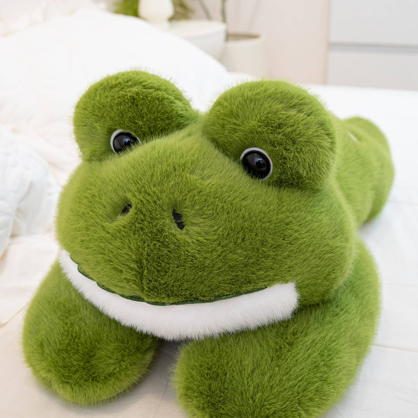 趴趴青蛙公仔毛绒玩具