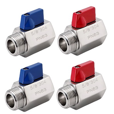 304不锈钢卫生级迷你球阀