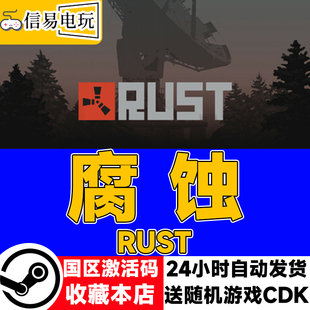 国区激活码 steam正版 腐蚀 Rust cdkey 现货秒发