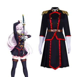 魔都精兵cos服魔防队七番组长羽前京香cosplay舞台表演2023万圣节