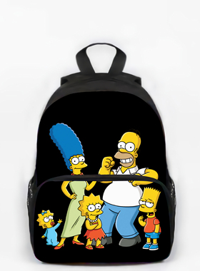 辛普森一家幼儿园背包小学生Simpsons2022儿童双肩包开学季大容量