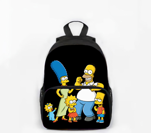 辛普森一家幼儿园背包小学生Simpsons2022儿童双肩包开学季大容量