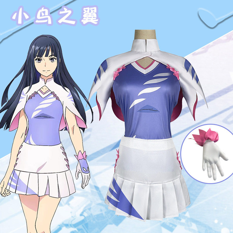 动漫小鸟之翼cos服高尔夫少女新款天鹫葵cosplay表演服体操服2023