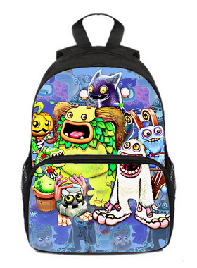 2023my singing monsters怪兽音乐会幼儿园书包 小学生一年级背包