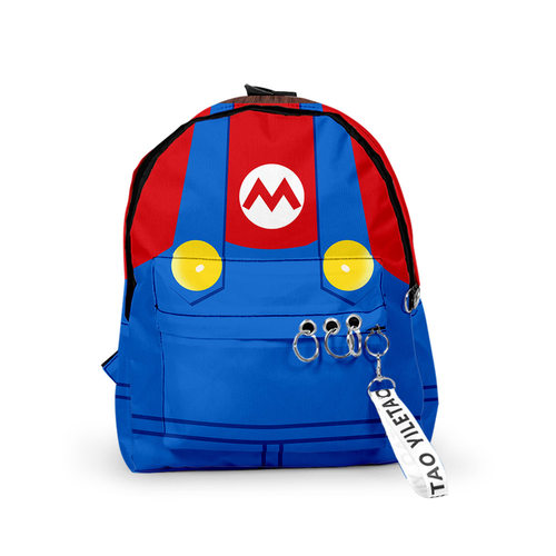 马里奥小书包碧姬中小学生1-3年级双肩包大容量旅行背包Mario2023
