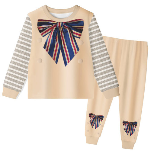 梅根M3GAN儿童长袖睡衣裤子套装